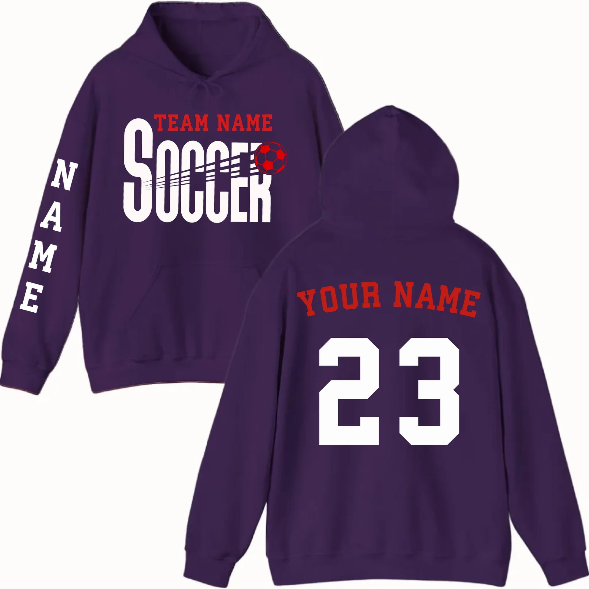 New Hoodie-Purple