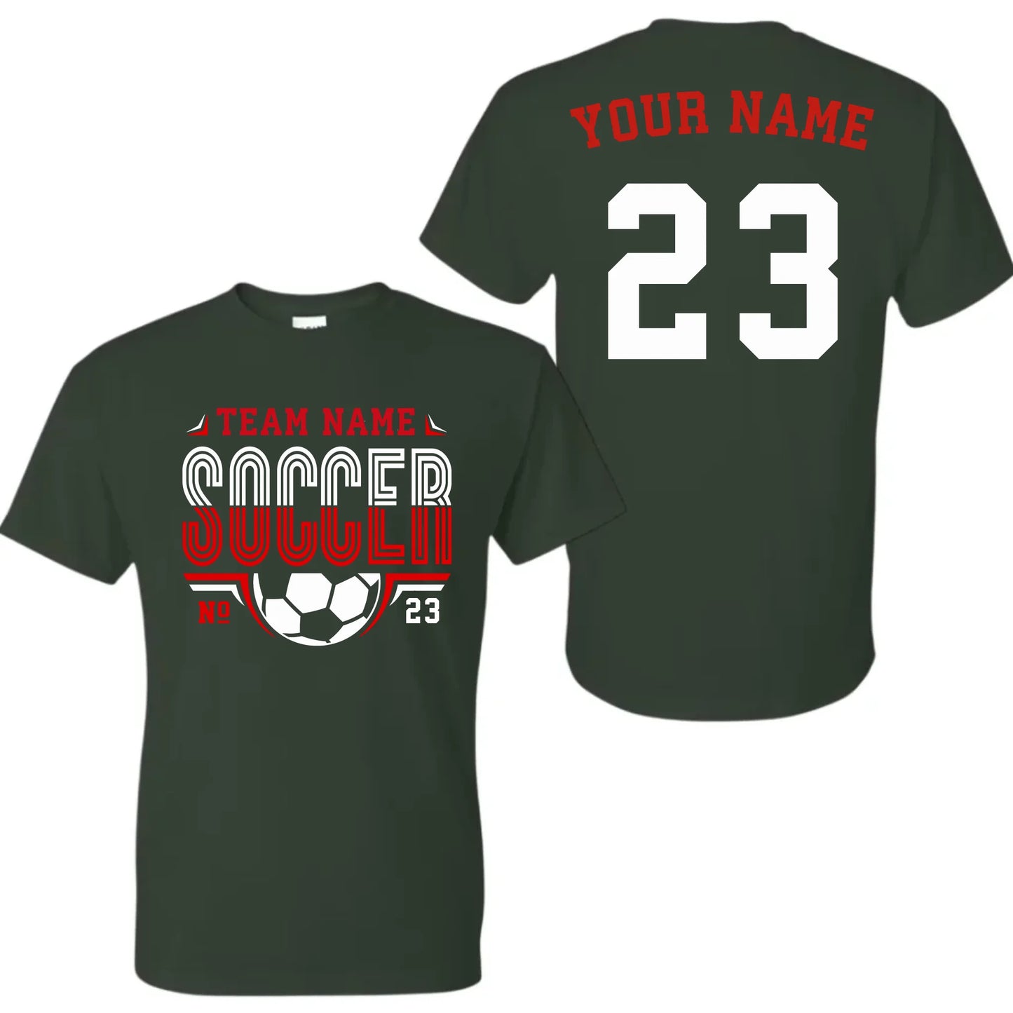 forest green t-shirt mk