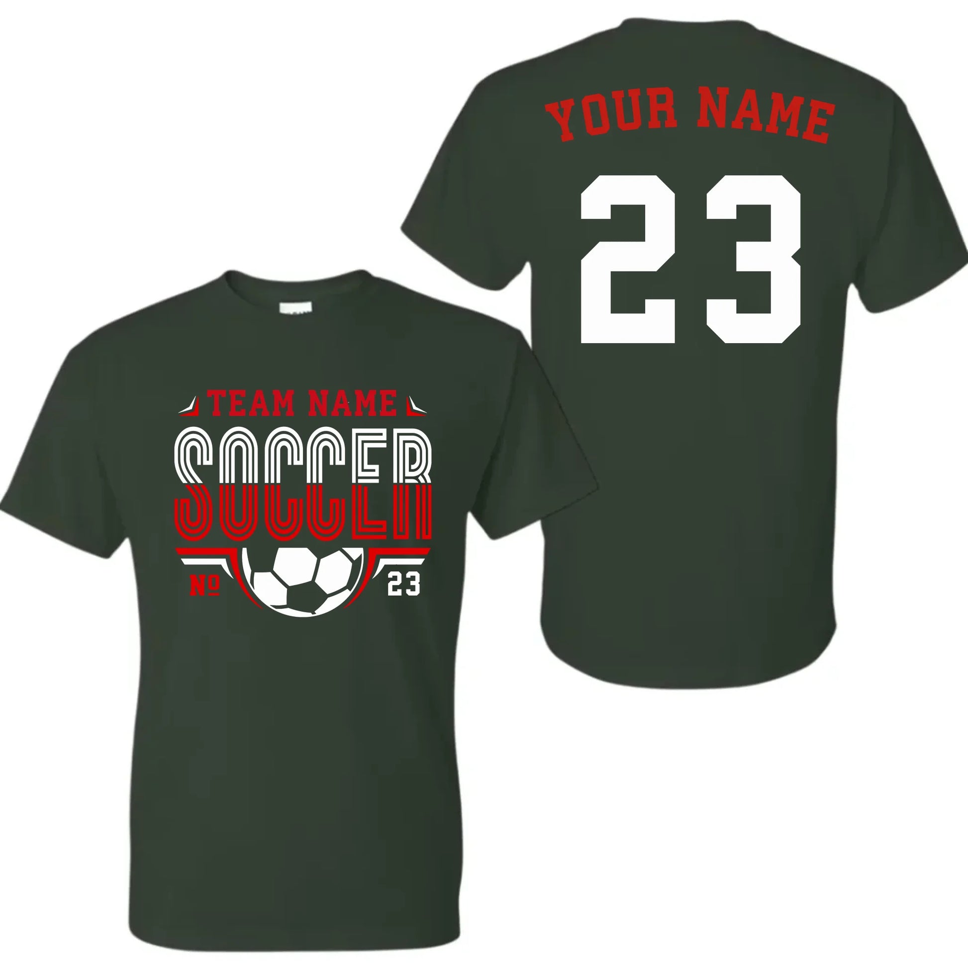 forest green t-shirt mk
