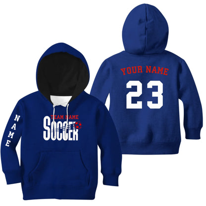 Kids Hoodie-Navy