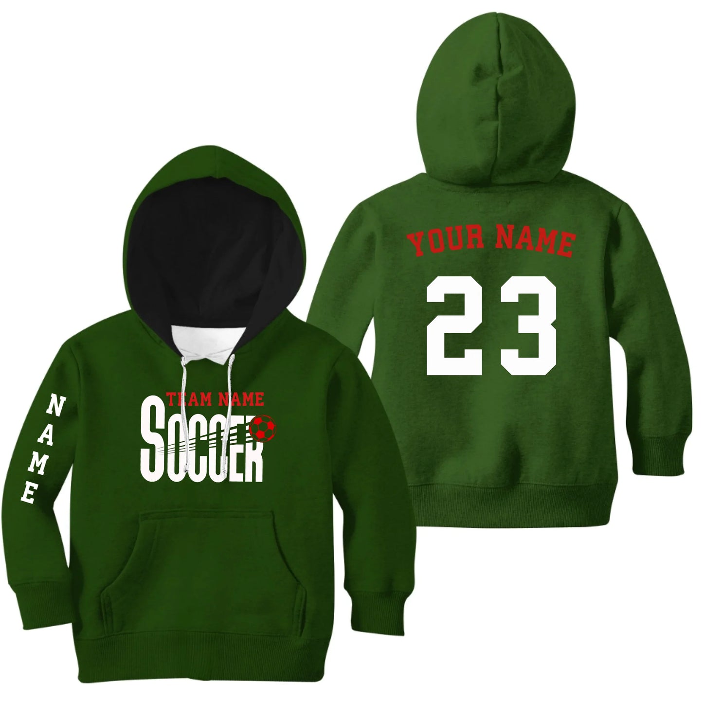 Green Kids-Hoodie