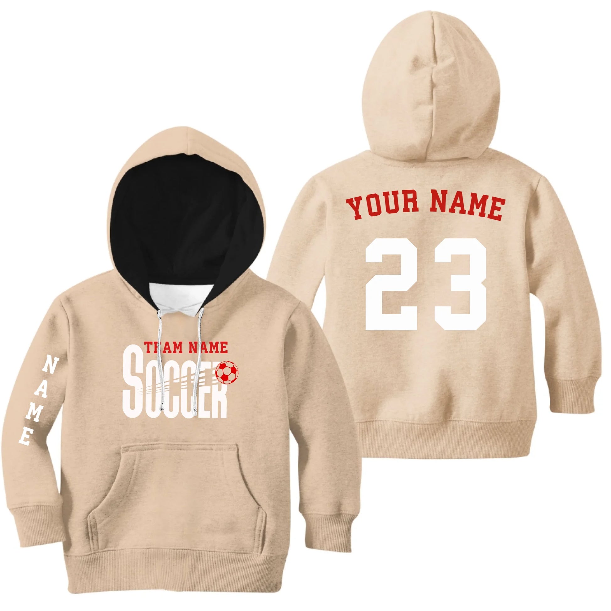 Kids Hoodie Sand