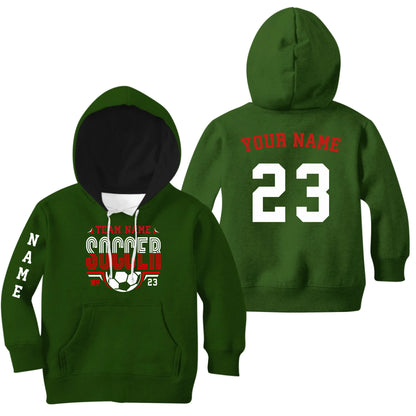 Green Kids-Hoodie
