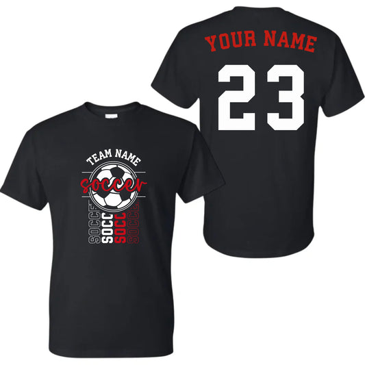 black t-shirt mk