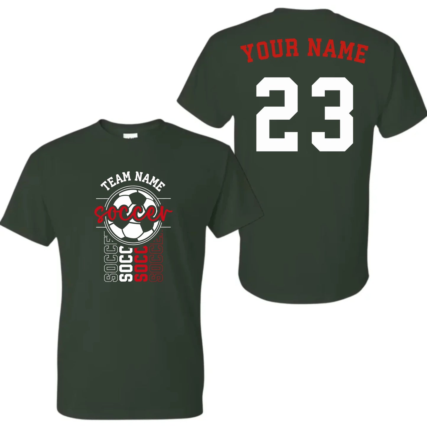 forest green t-shirt mk