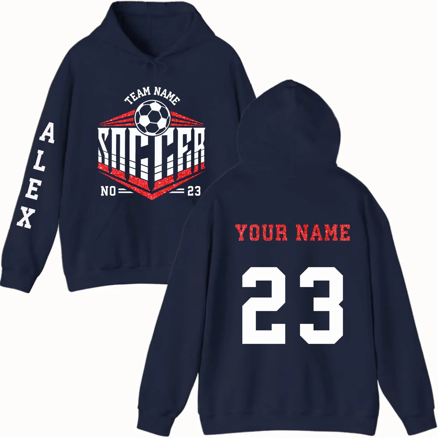 New Hoodie-navy