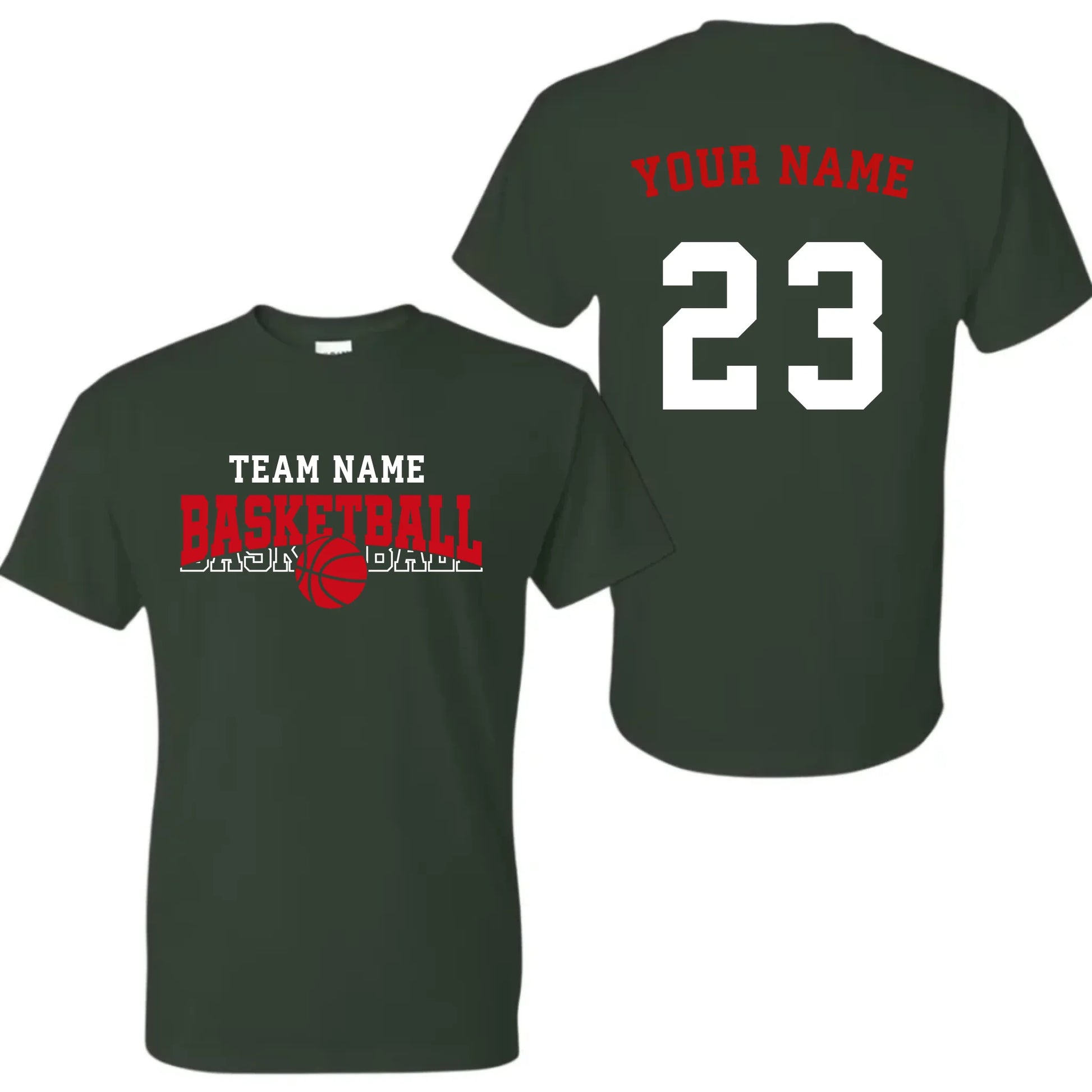 forest green t-shirt mk
