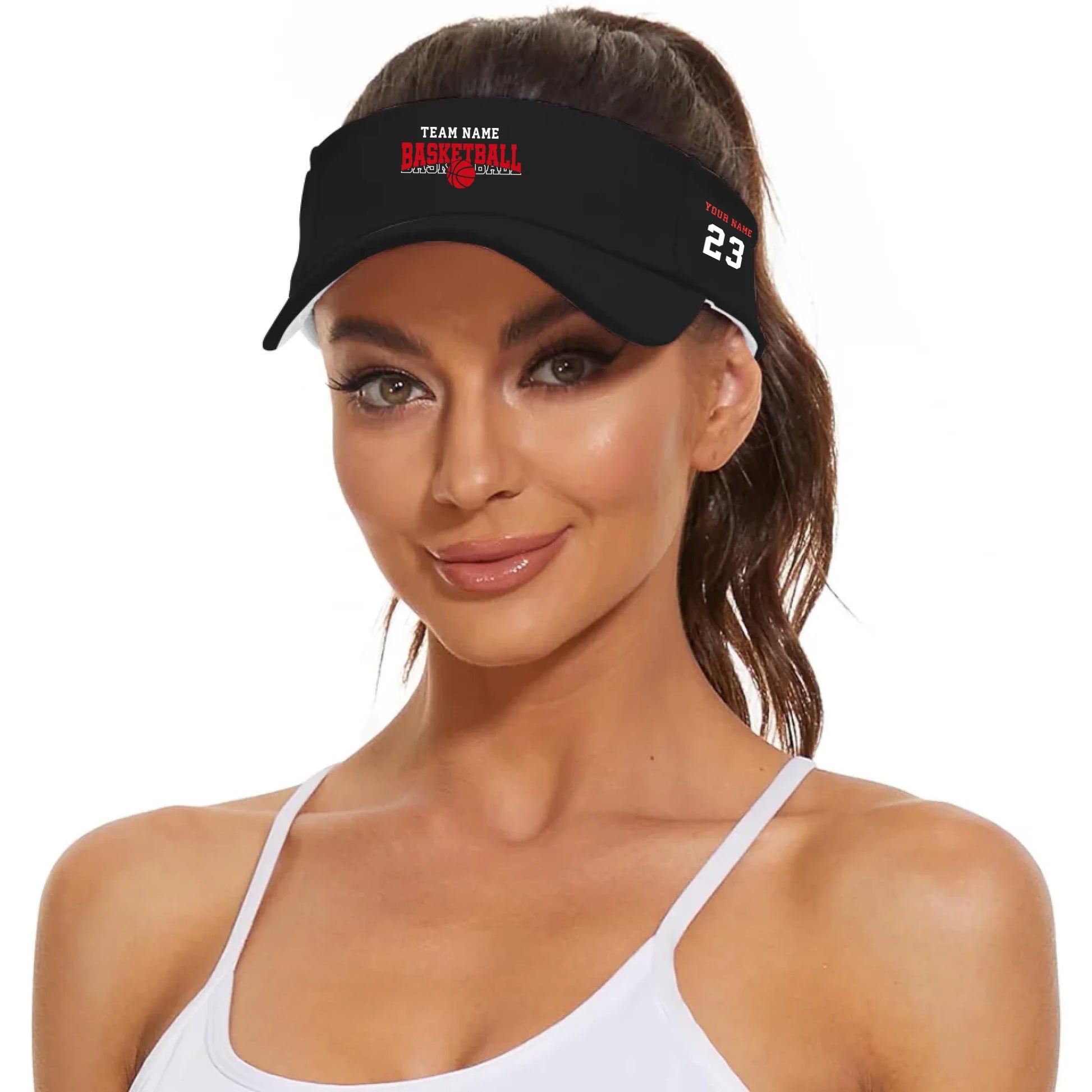 Mockup Sun Visor Cap-4