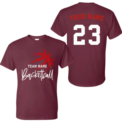 Maroon-mk-t-shirt