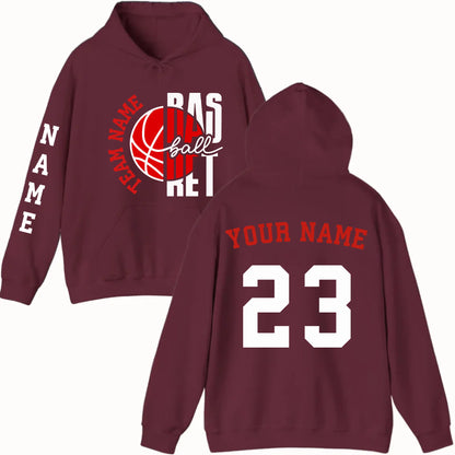 New Hoodie-Maroon