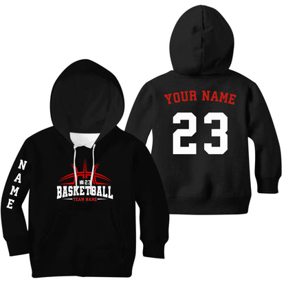 Kids Black Hoodie