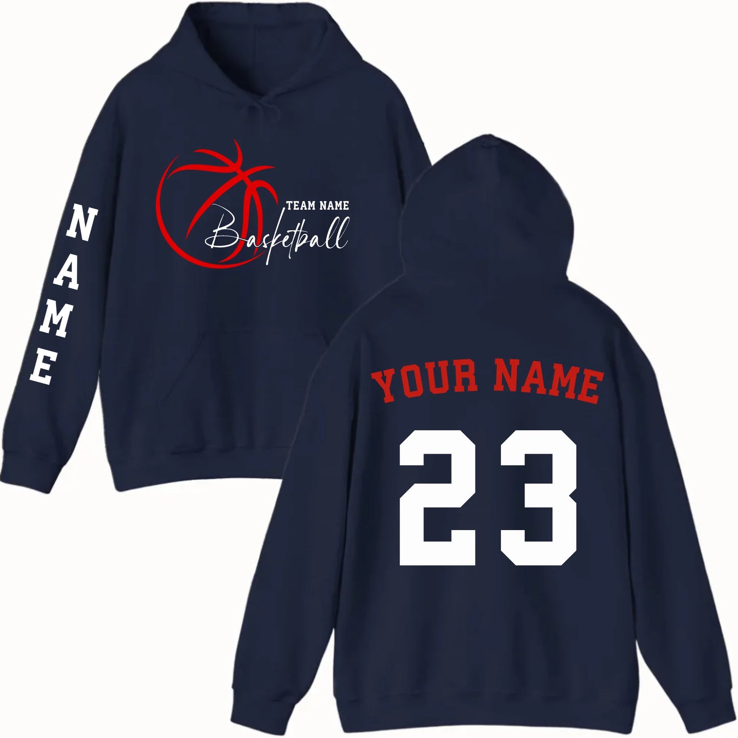 New Hoodie-navy