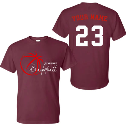 Maroon-mk-t-shirt