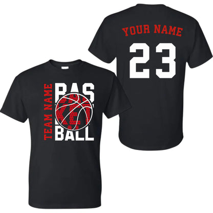 black t-shirt mk