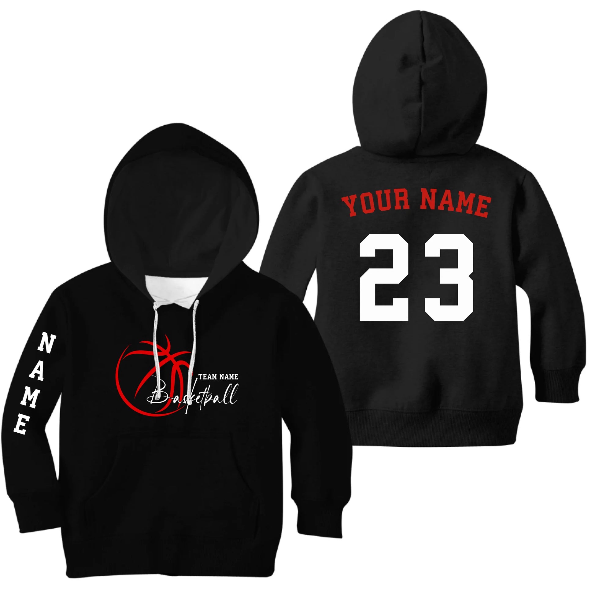 Kids Black Hoodie