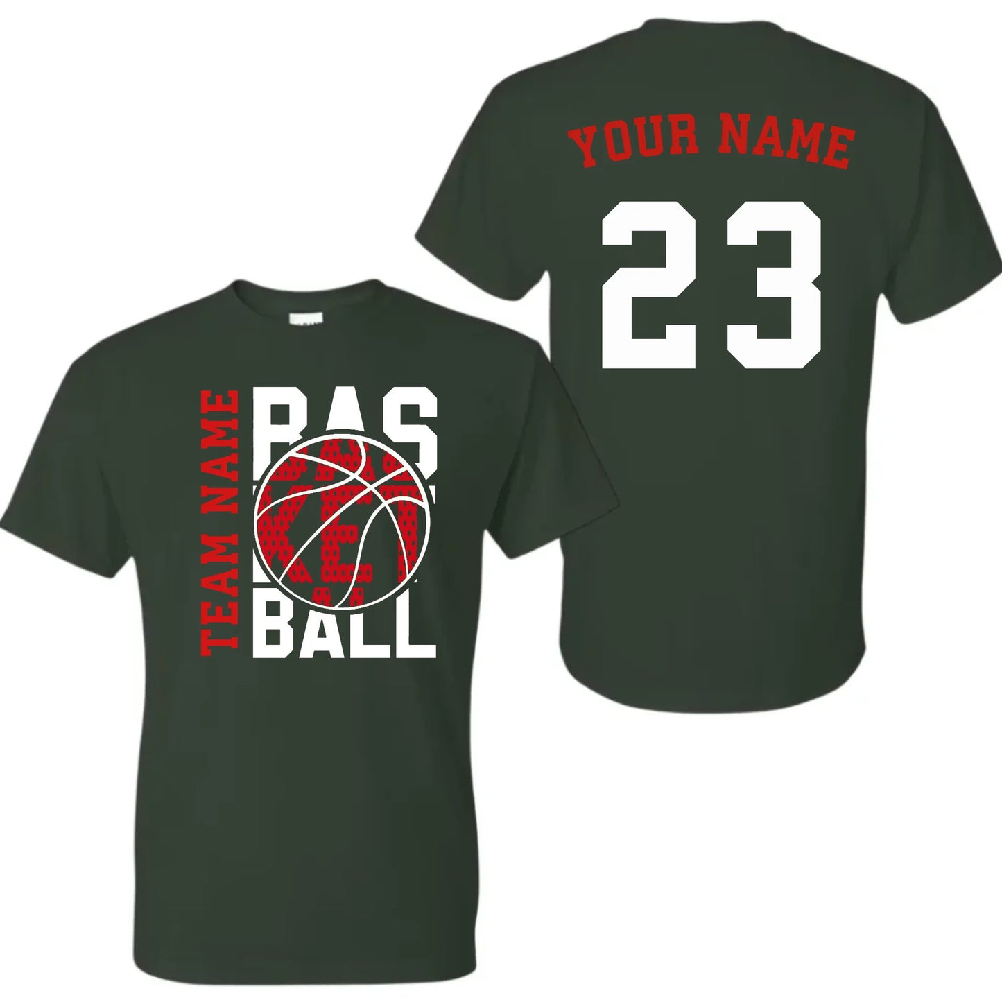 forest green t-shirt mk