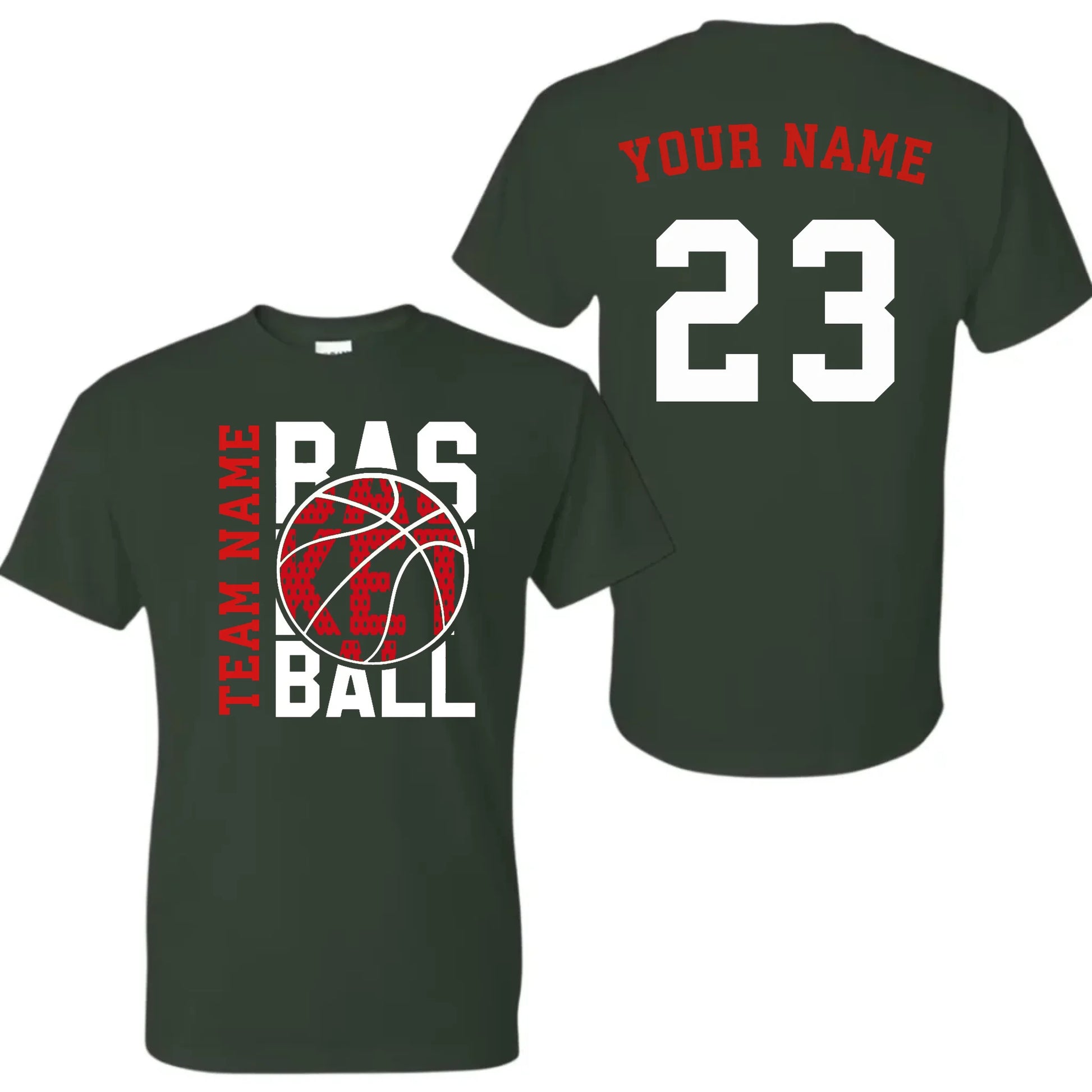 forest green t-shirt mk
