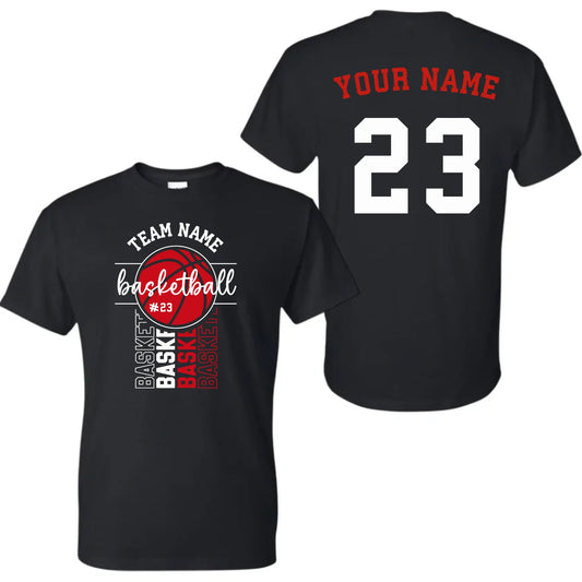 black t-shirt mk