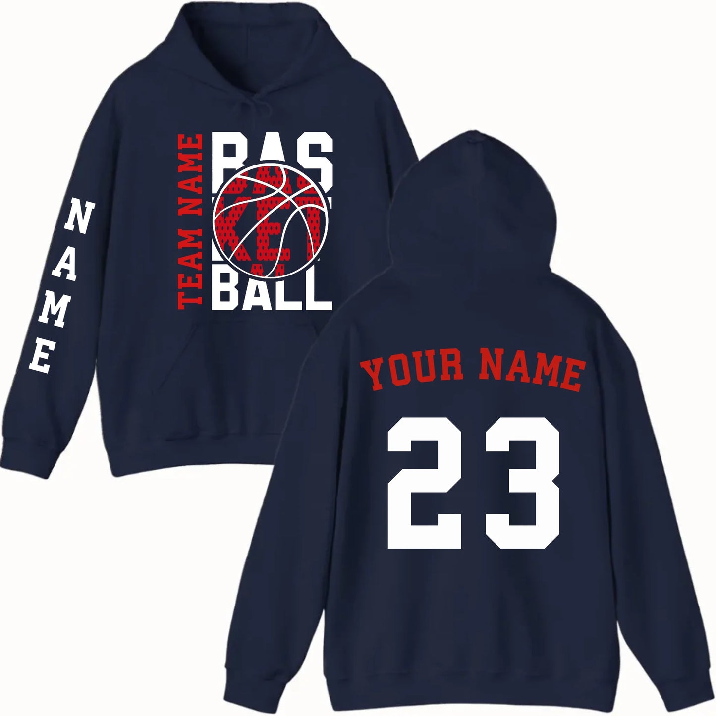 New Hoodie-navy