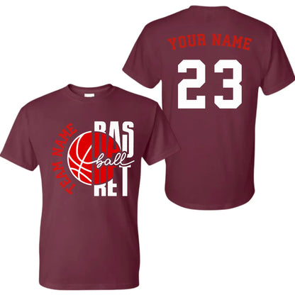 Maroon-mk-t-shirt