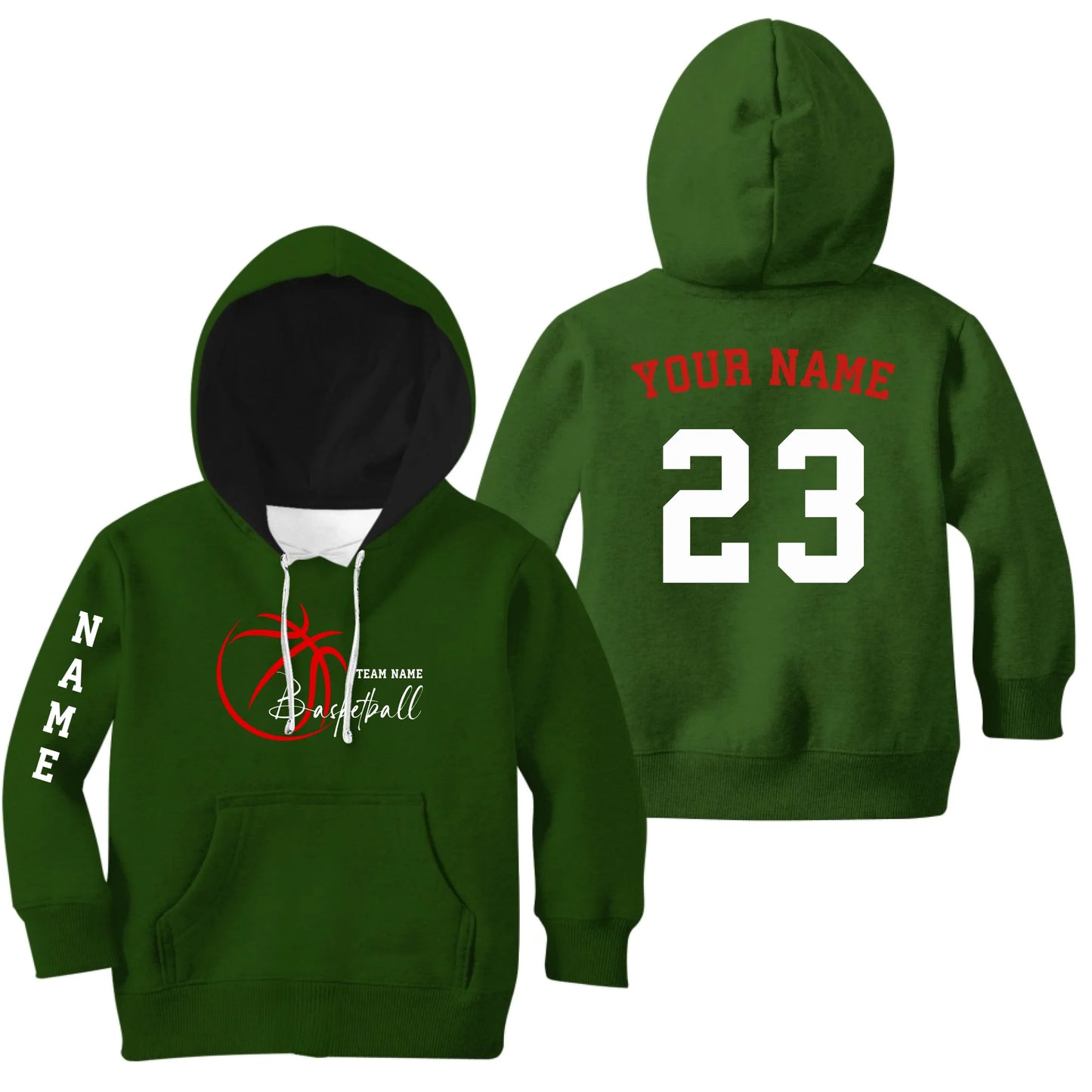 Green Kids-Hoodie