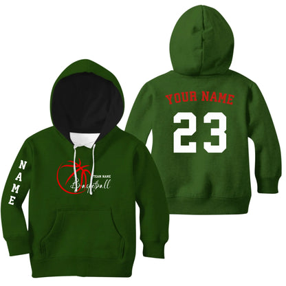 Green Kids-Hoodie
