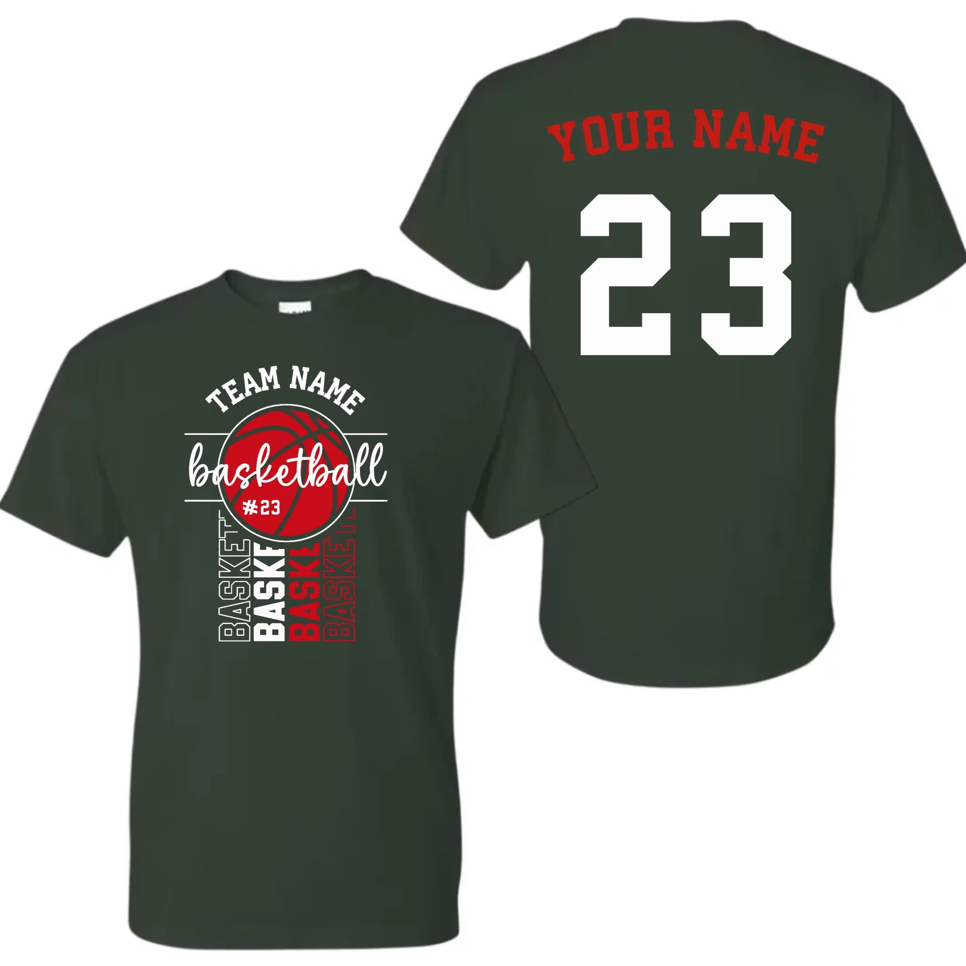 forest green t-shirt mk