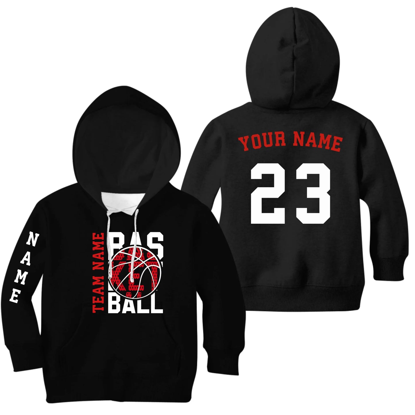 Kids Black Hoodie
