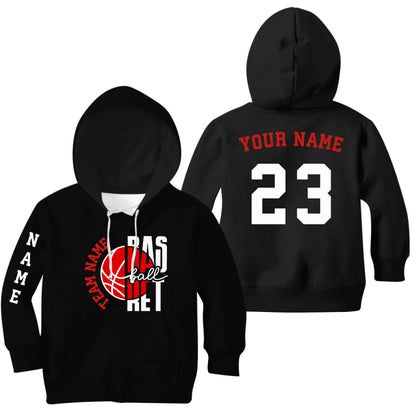Kids Black Hoodie
