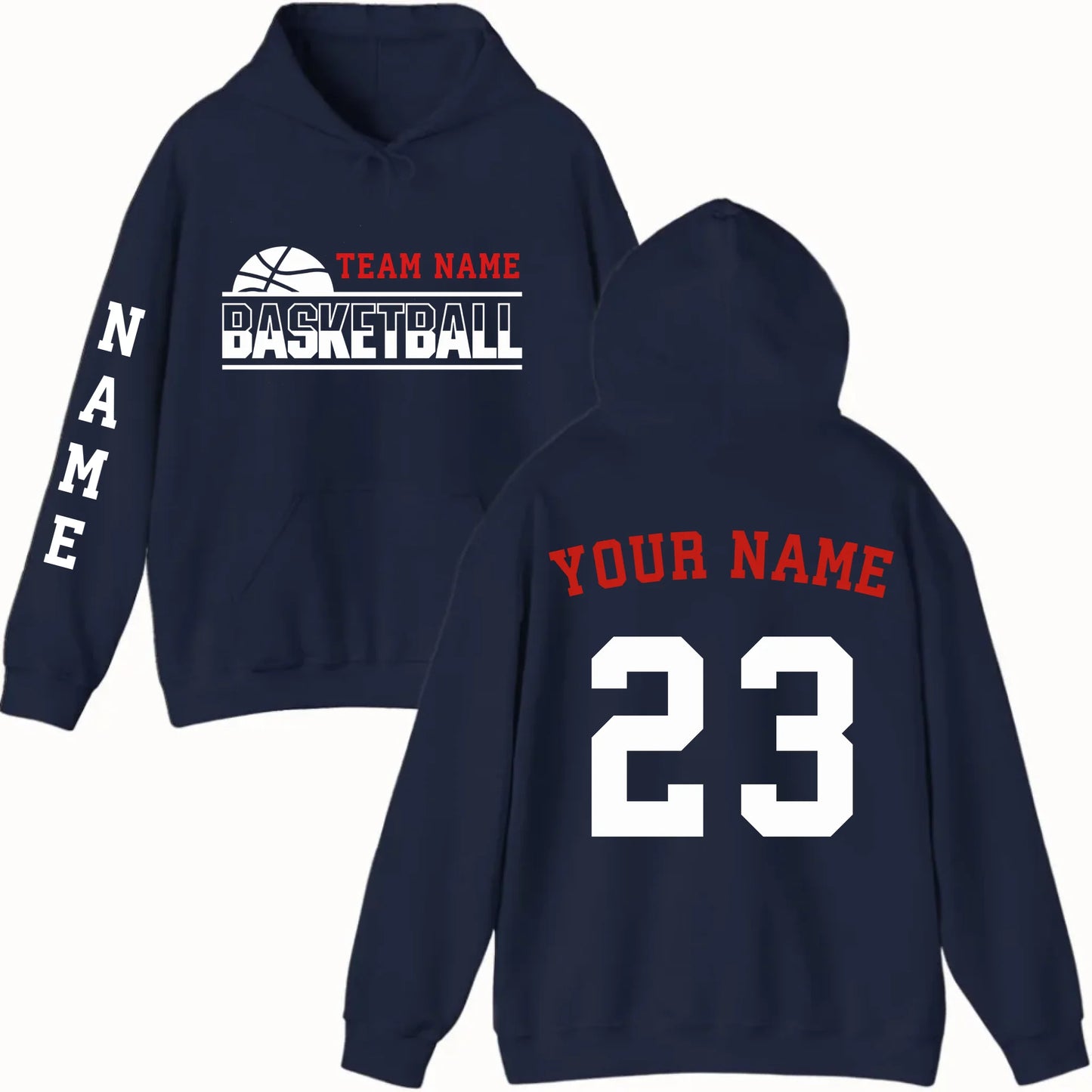 New Hoodie-navy