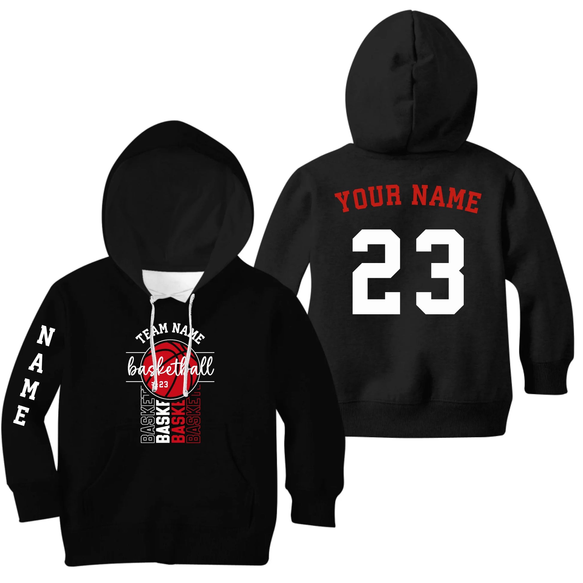 Kids Black Hoodie