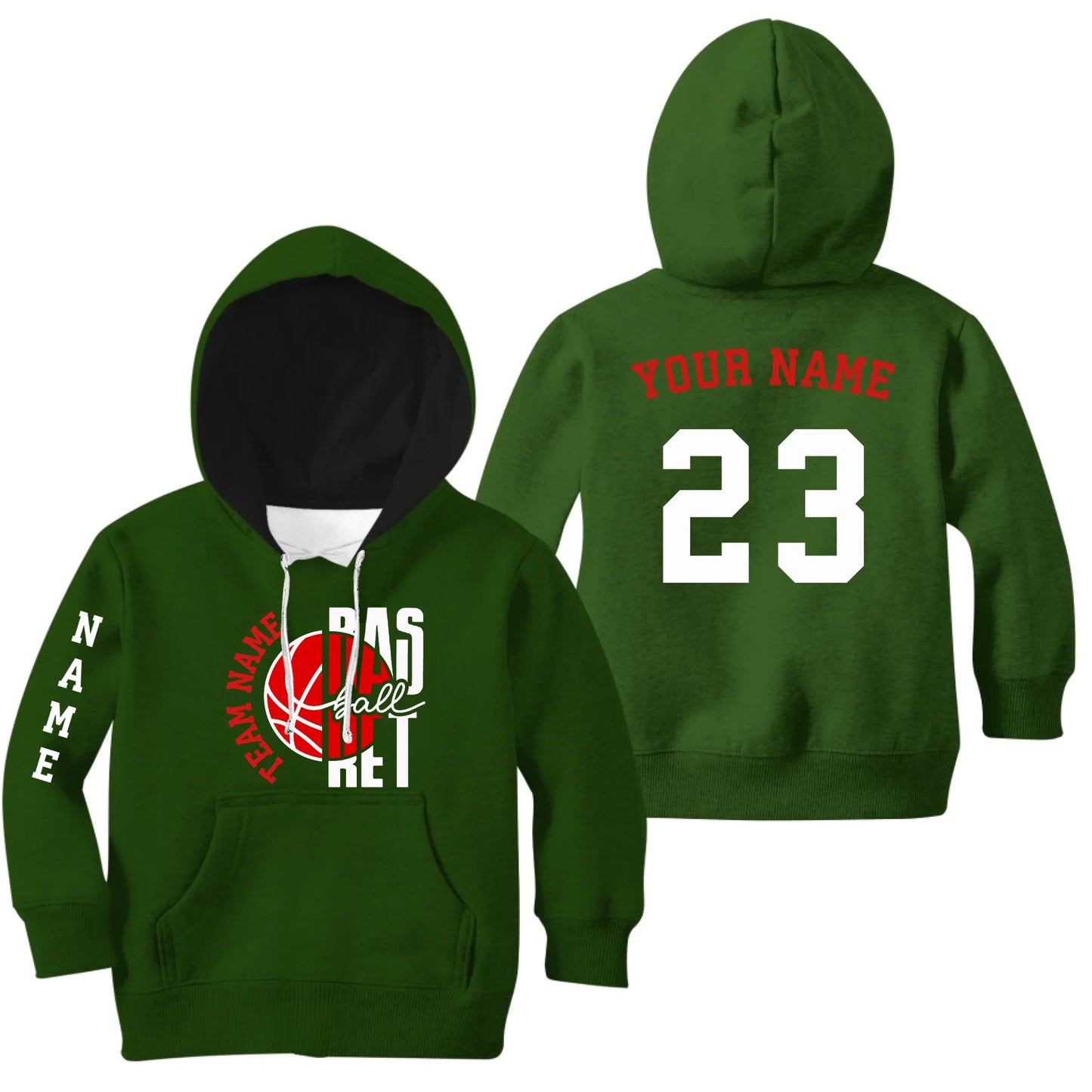 Green Kids-Hoodie