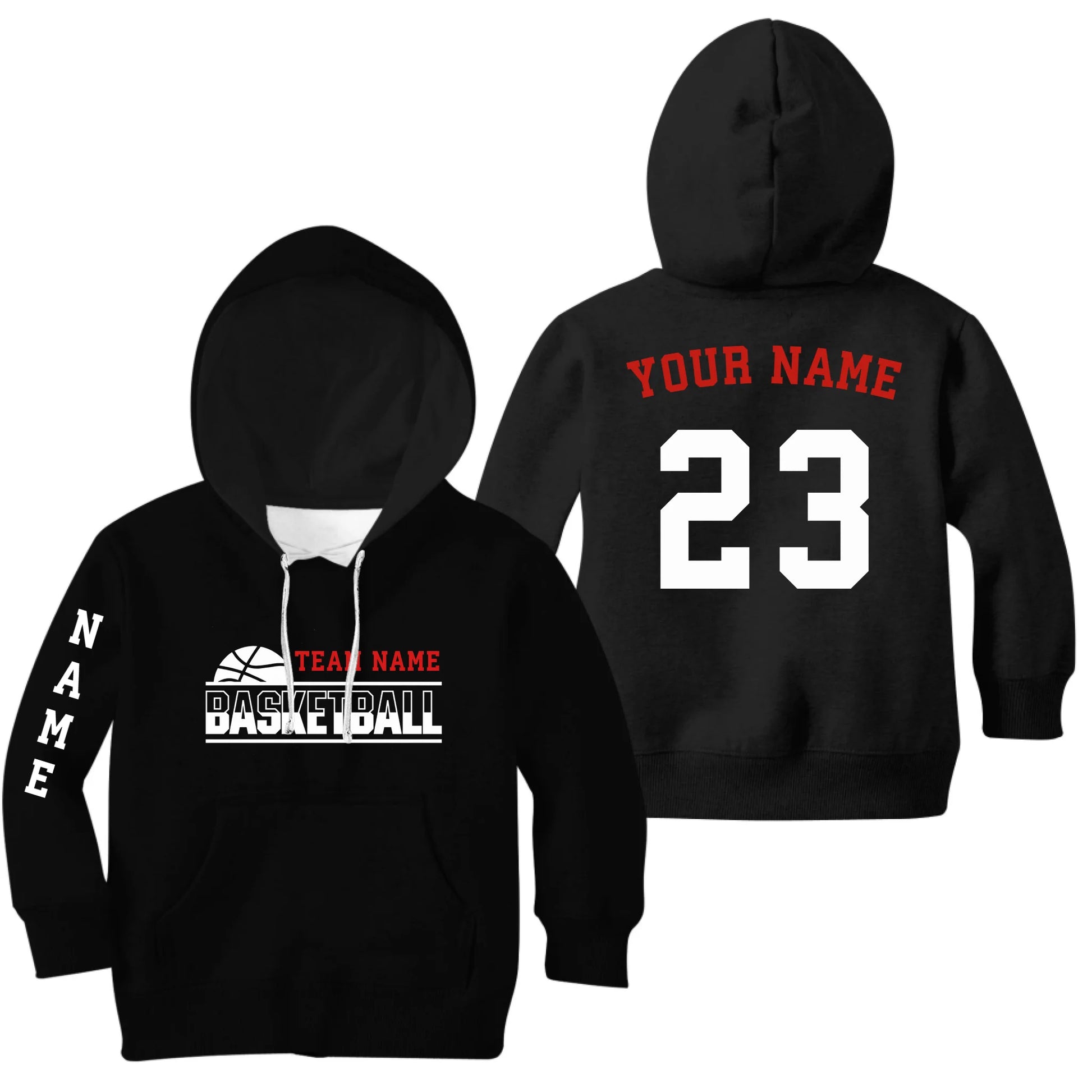 Kids Black Hoodie