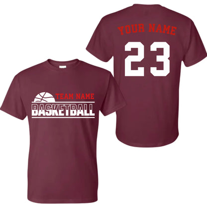 Maroon-mk-t-shirt