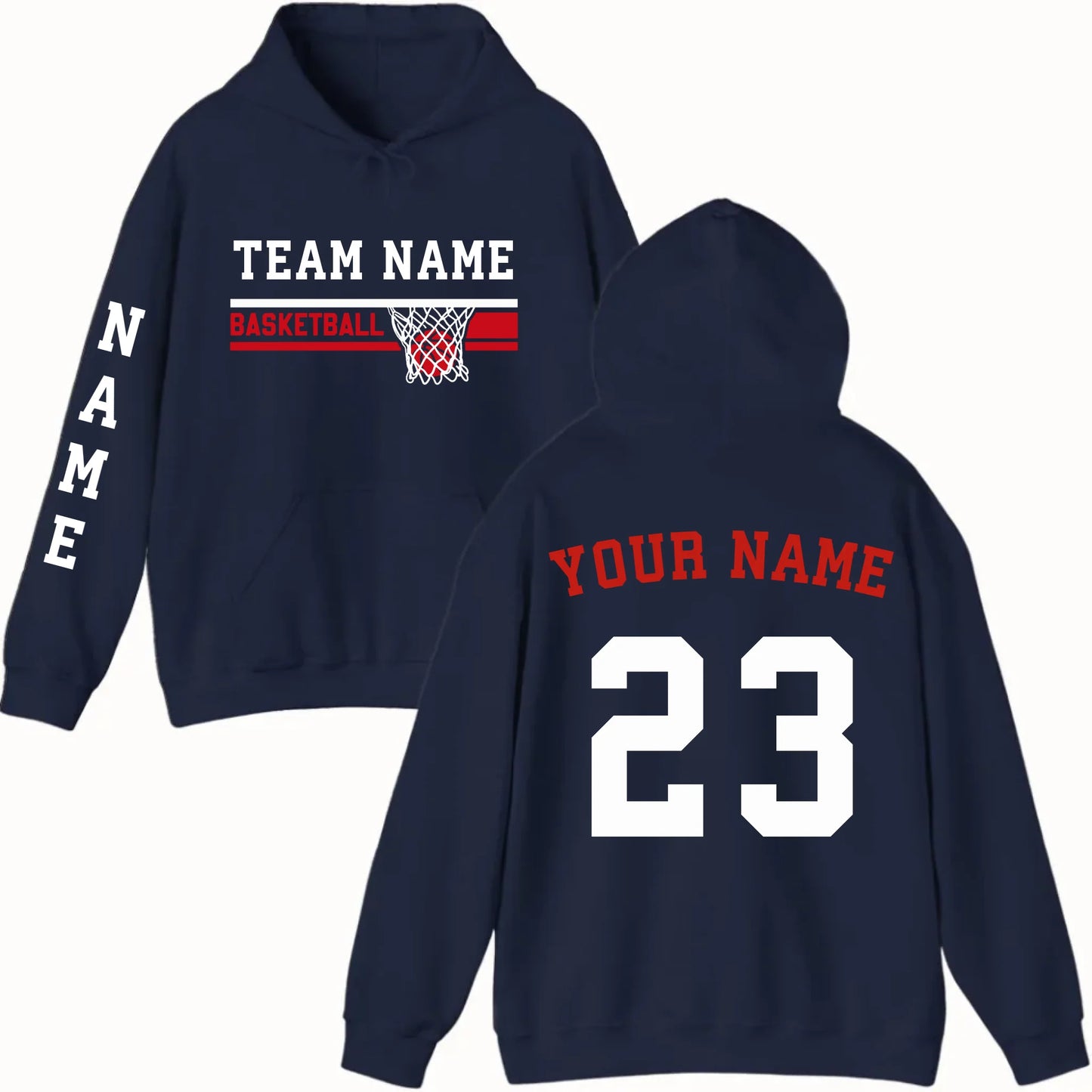 New Hoodie-navy