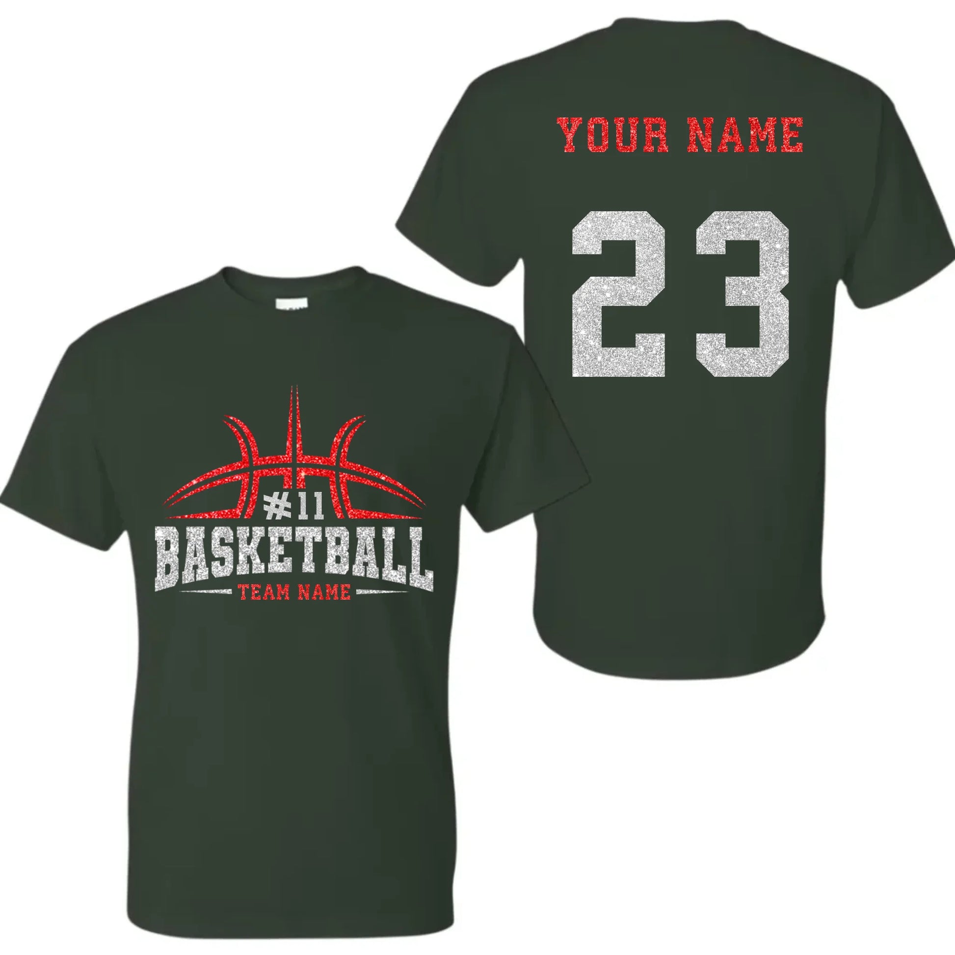 forest green t-shirt mk