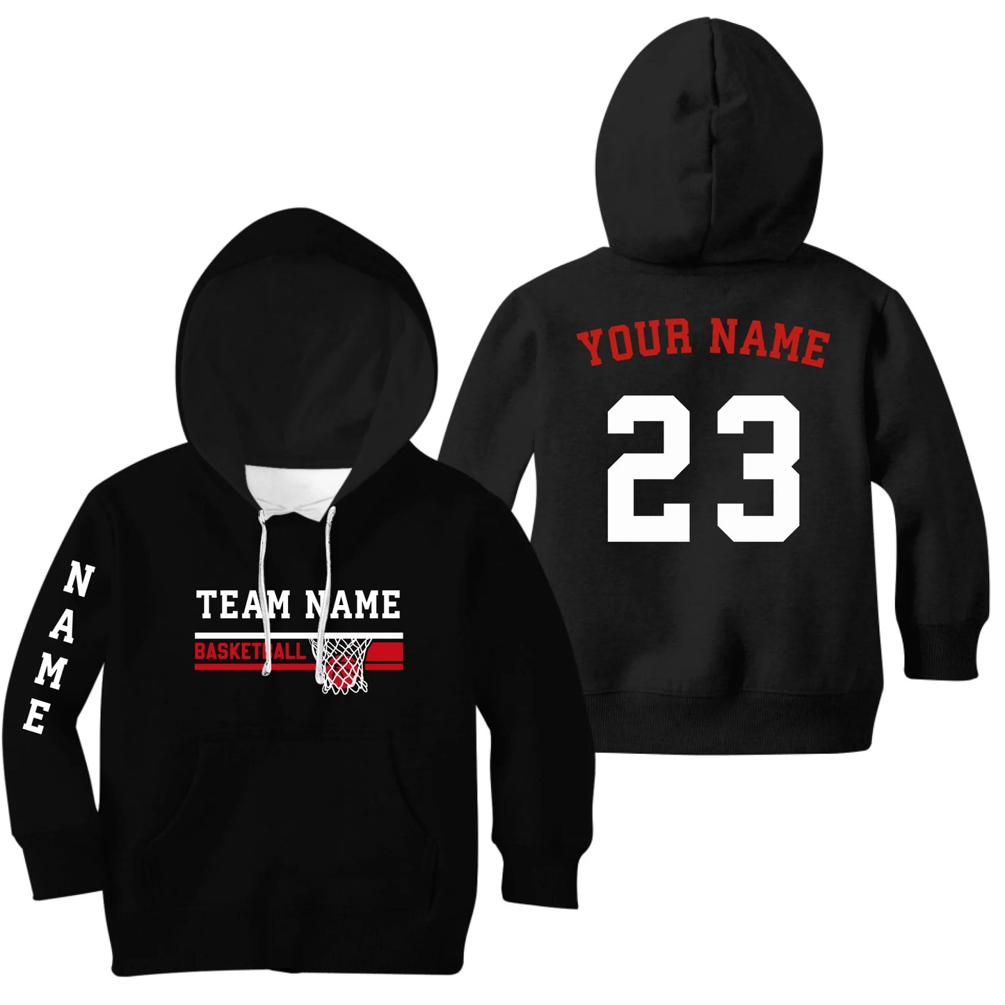 Kids Black Hoodie