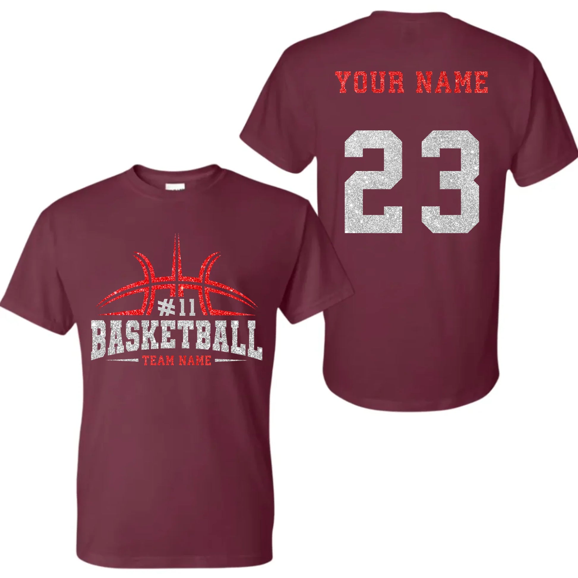 Maroon-mk-t-shirt