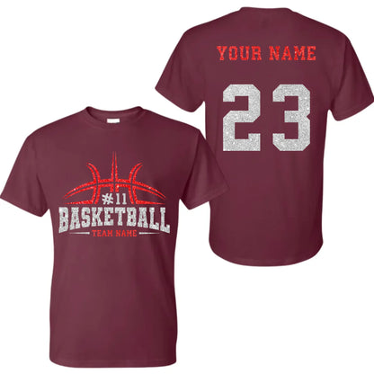 Maroon-mk-t-shirt
