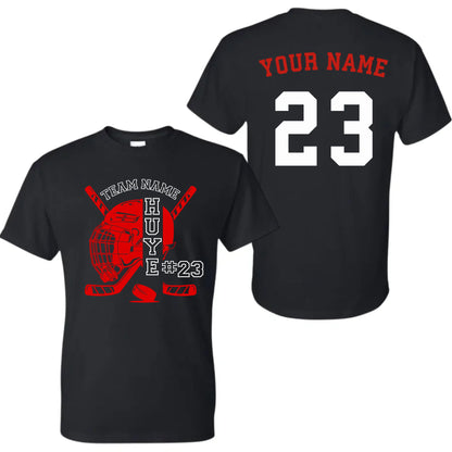 black t-shirt mk