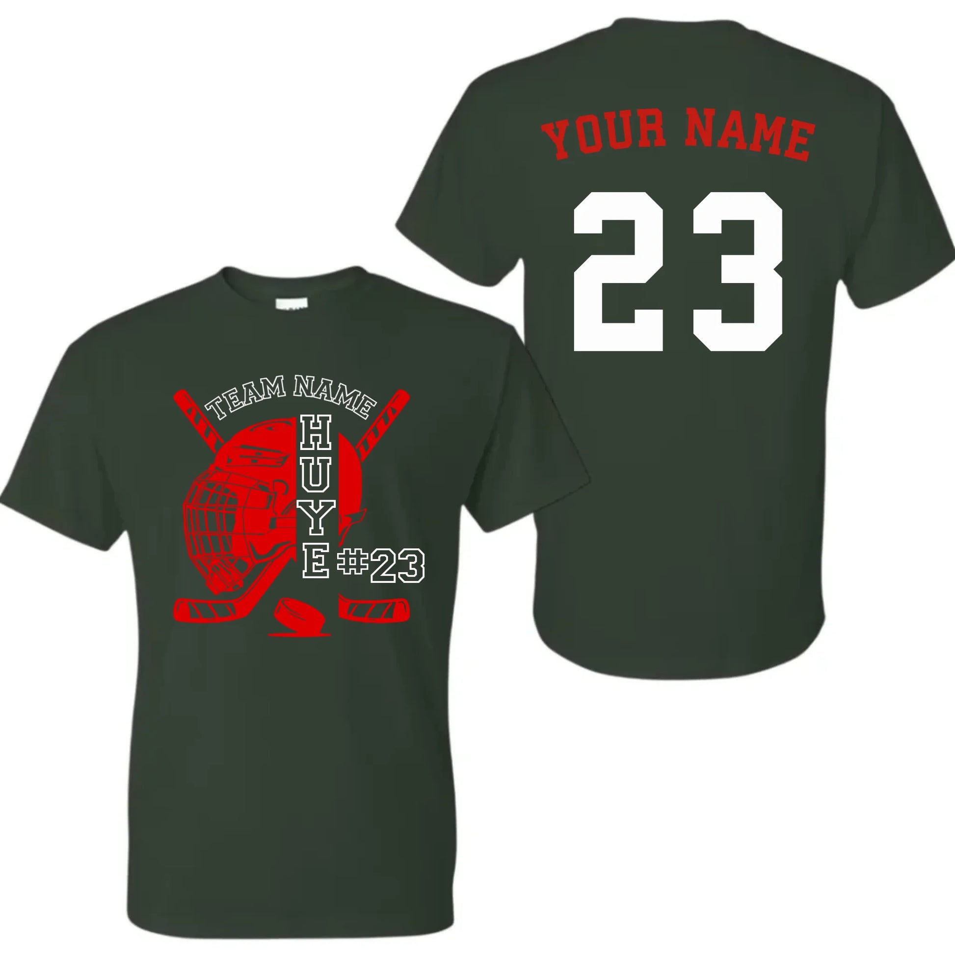 forest green t-shirt mk