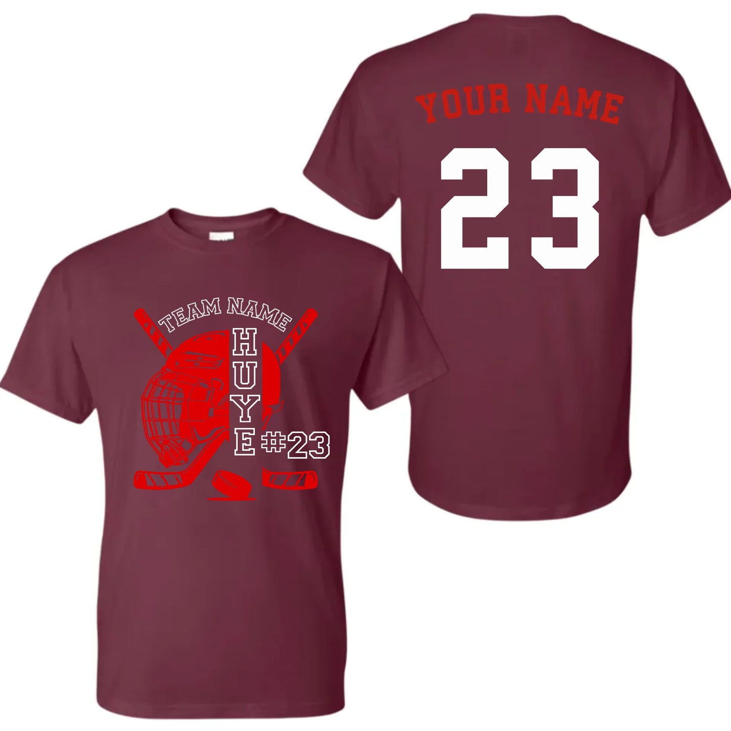 Maroon-mk-t-shirt