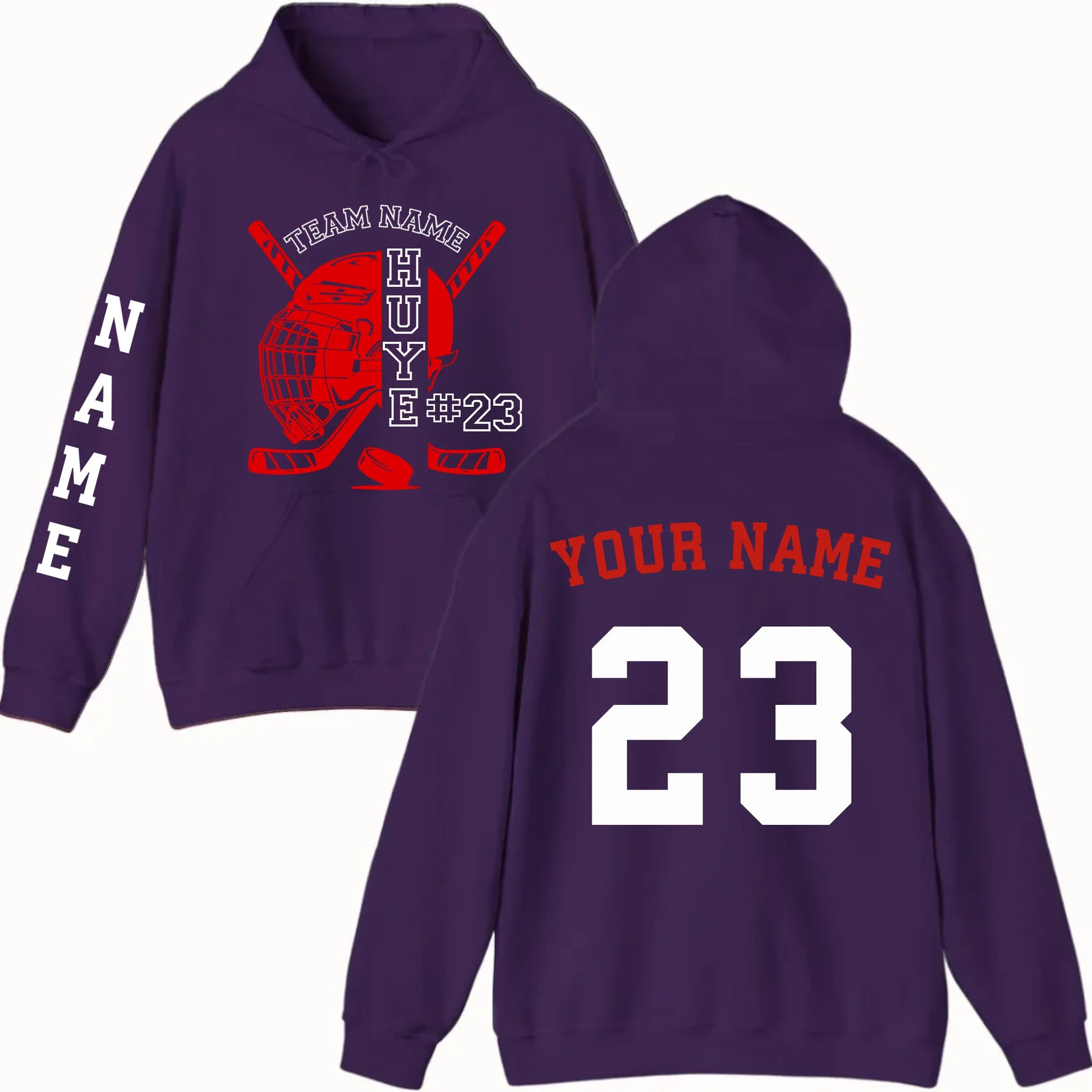 New Hoodie-Purple