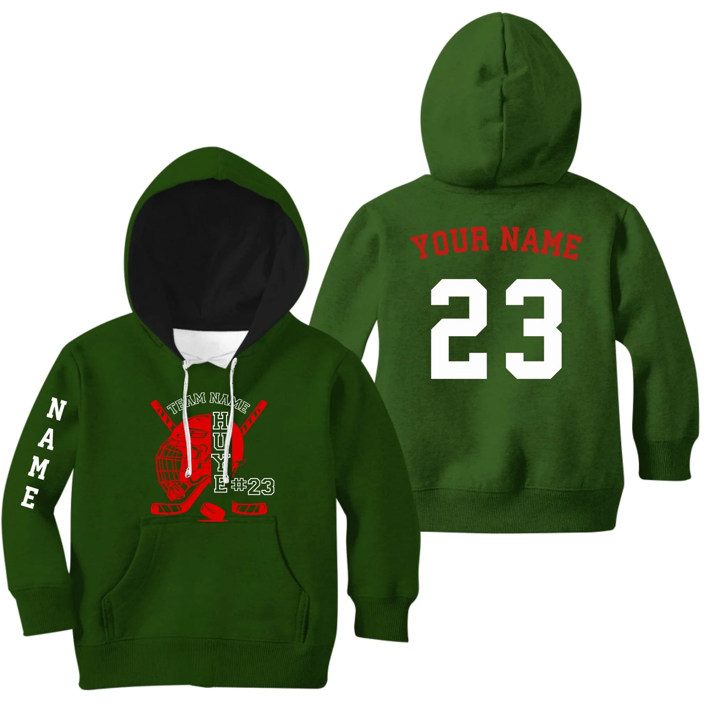 Green Kids-Hoodie