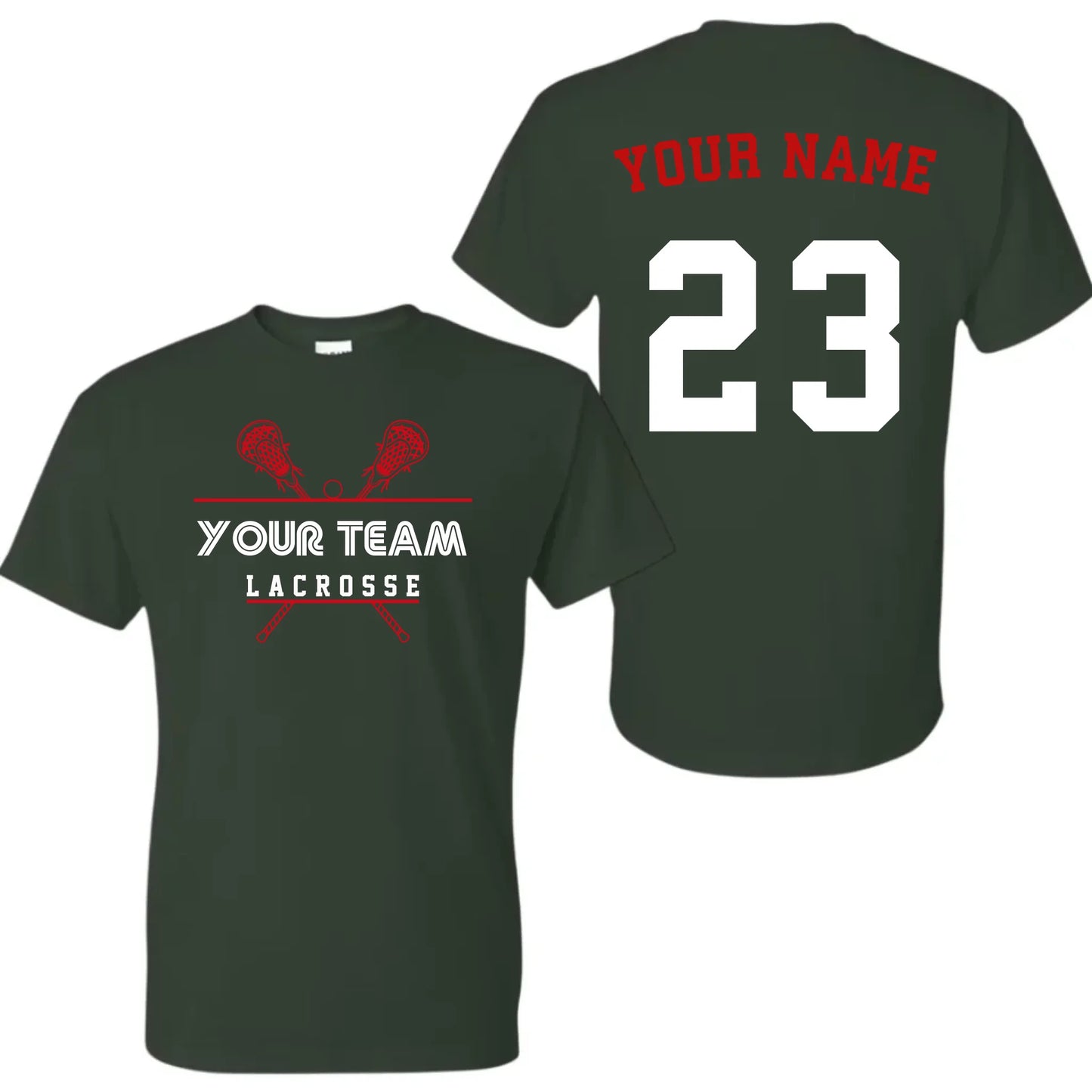 forest green t-shirt mk