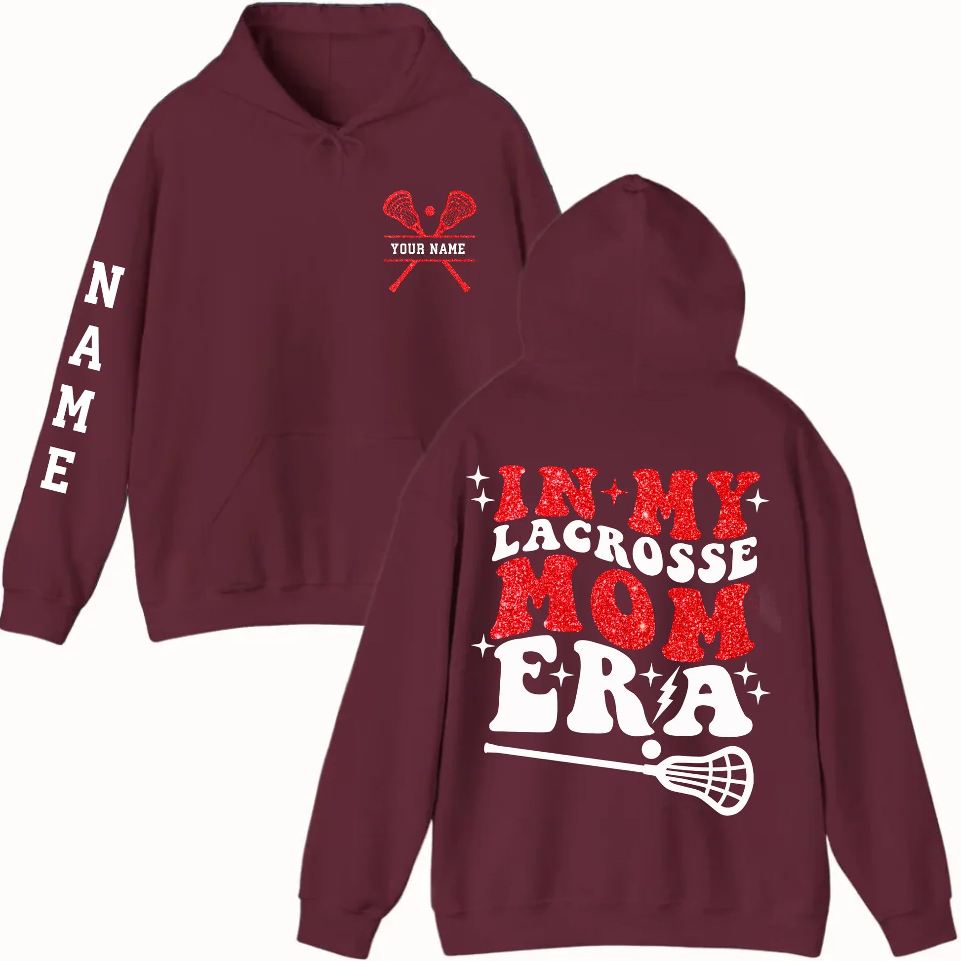 New Hoodie-Maroon
