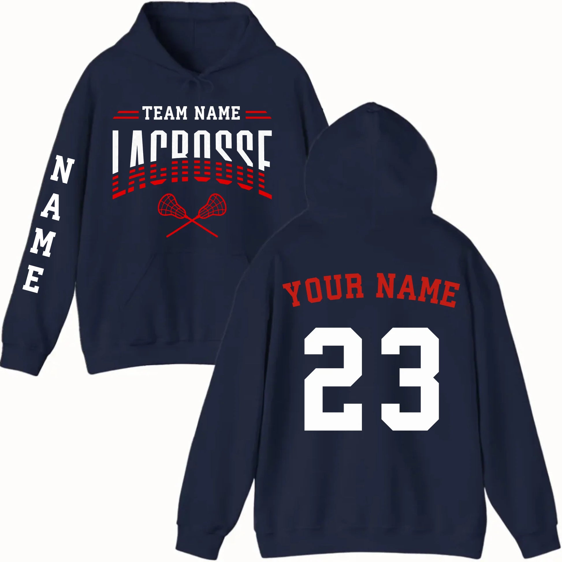 New Hoodie-navy