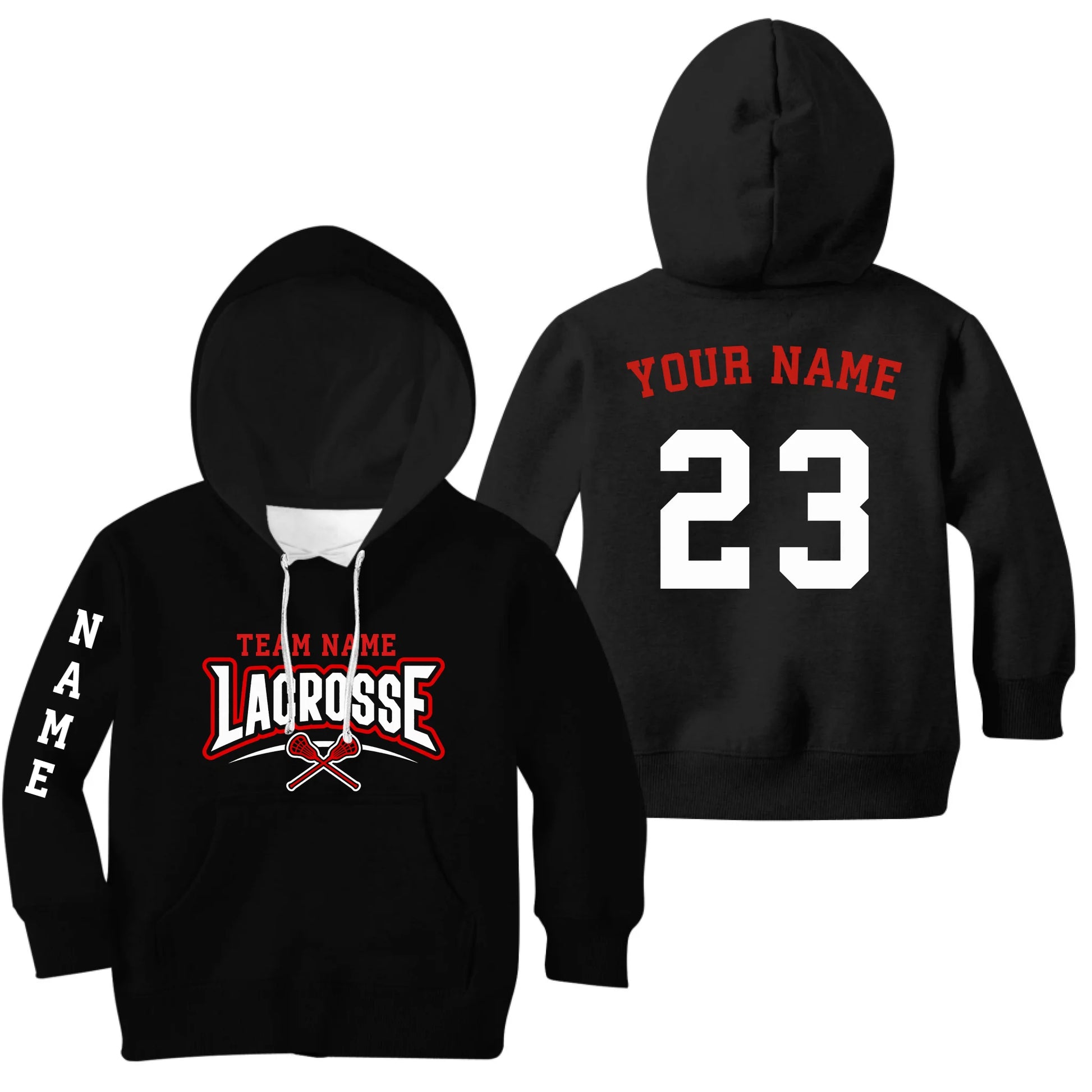 Kids Black Hoodie