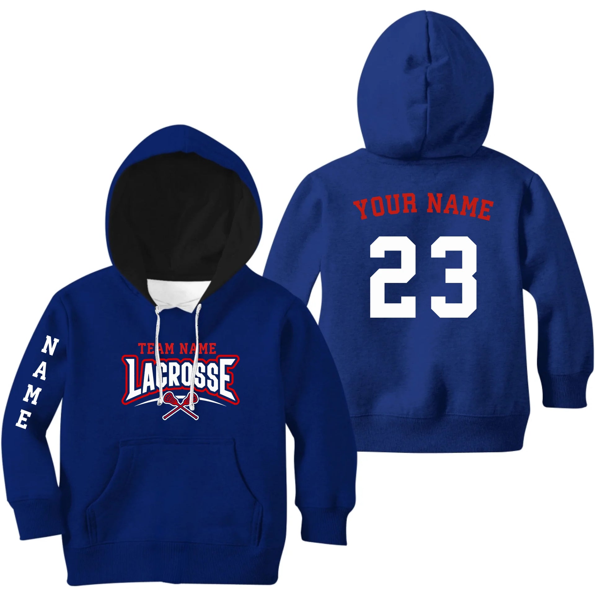 Kids Hoodie-Navy