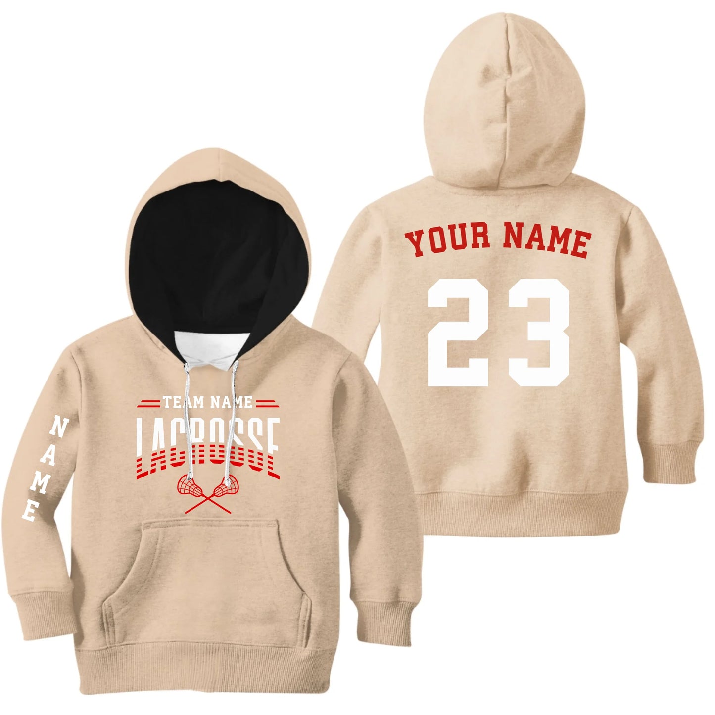 Kids Hoodie Sand